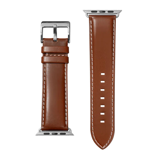 Laut Oxford Watch Strap Series 1 8 and ULTRA for Apple Watch 42/44/45/49mm Tobacco