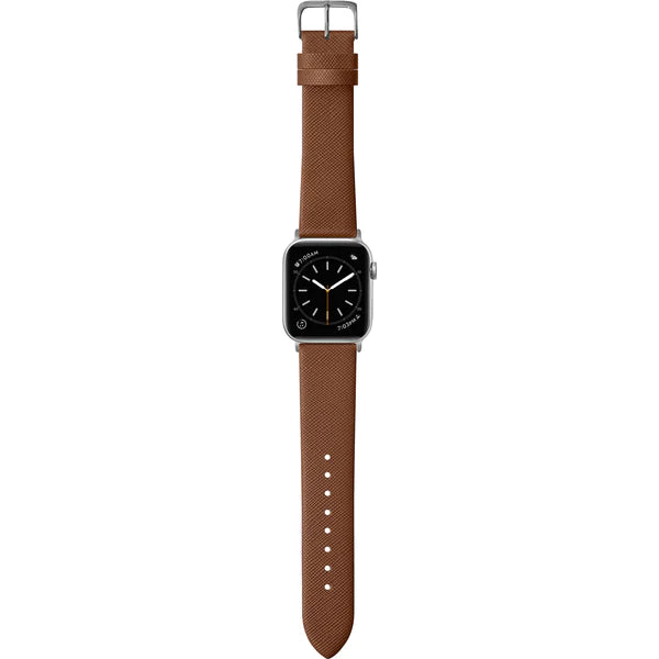 Laut Prestige Watch Strap Series 1 8 and ULTRA for Apple Watch 42/44/45/49mm Tan Brown