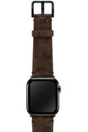 Meridio Ancient - Deep Fossil Leather Strap 45mm