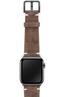 Meridio Ancient - Muted Stone Leather Strap 41mm Gold