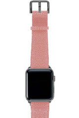 Meridio Galuchat - Cashmere Rose Stingray Leather Strap 41mm