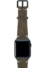 Meridio Suede - Southern Pine Leather Strap 45mm