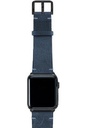 Meridio Vintage - Arctic Night Leather Strap 41mm - Black