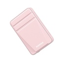 Momax Q.Mag Power 15 Magnetic Wireless Battery Pack with Stand 10000mAh Pink - Pink