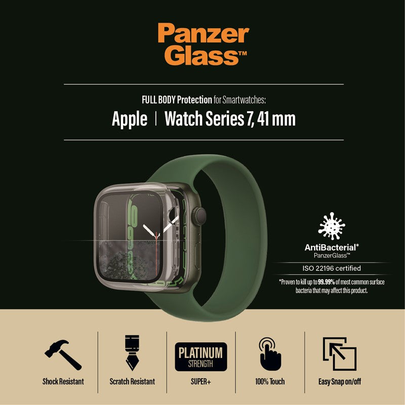 PanzerGlass Full Body Apple Watch Series 7 - 8 - - 9 41mm Screen Protector