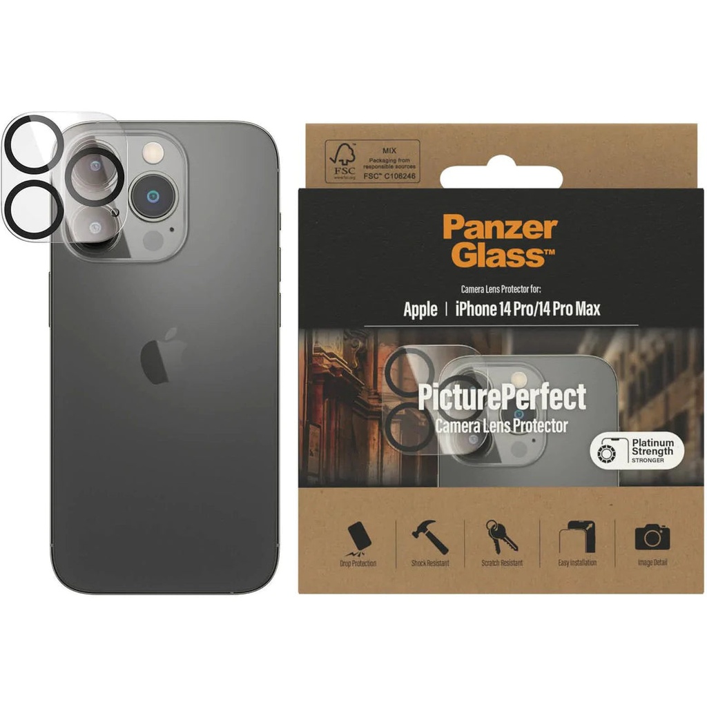 PanzerGlass iPhone 14 Pro / 14 Pro Max Camera Lense Protector