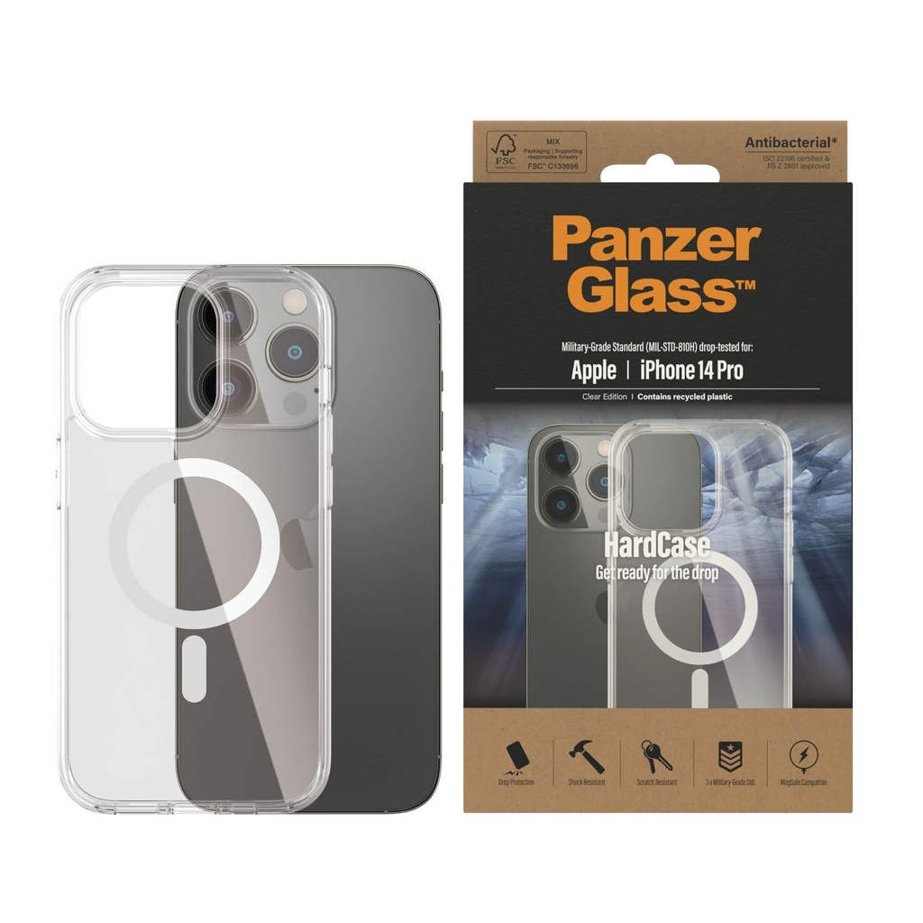 PanzerGlass iPhone 14 Pro HardCase Clear MagSafe