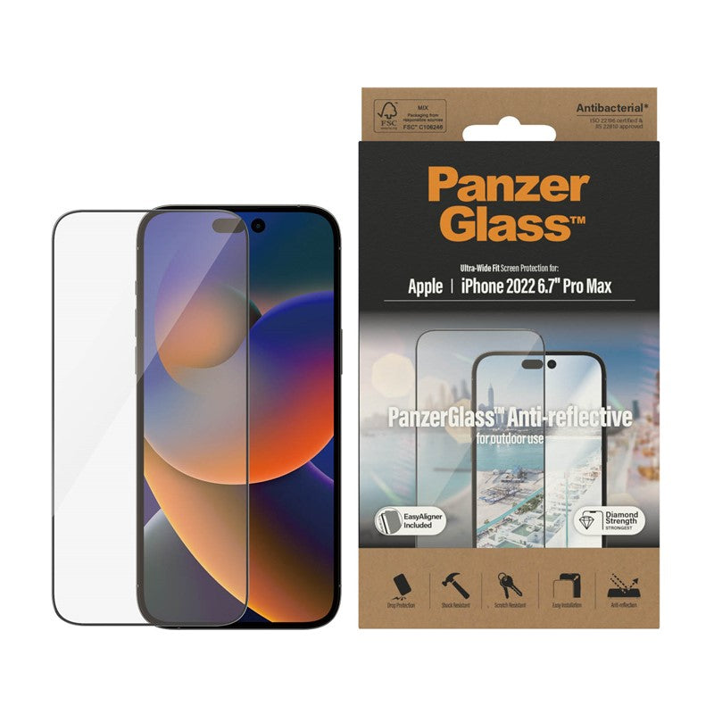 PanzerGlass iPhone 14 Pro Max UWF Aanti - Reflective With Applicator