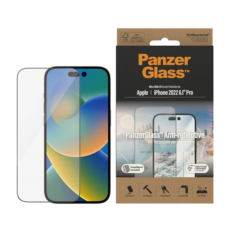 PanzerGlass iPhone 14 Pro UWF Anti - Reflective With Applicator