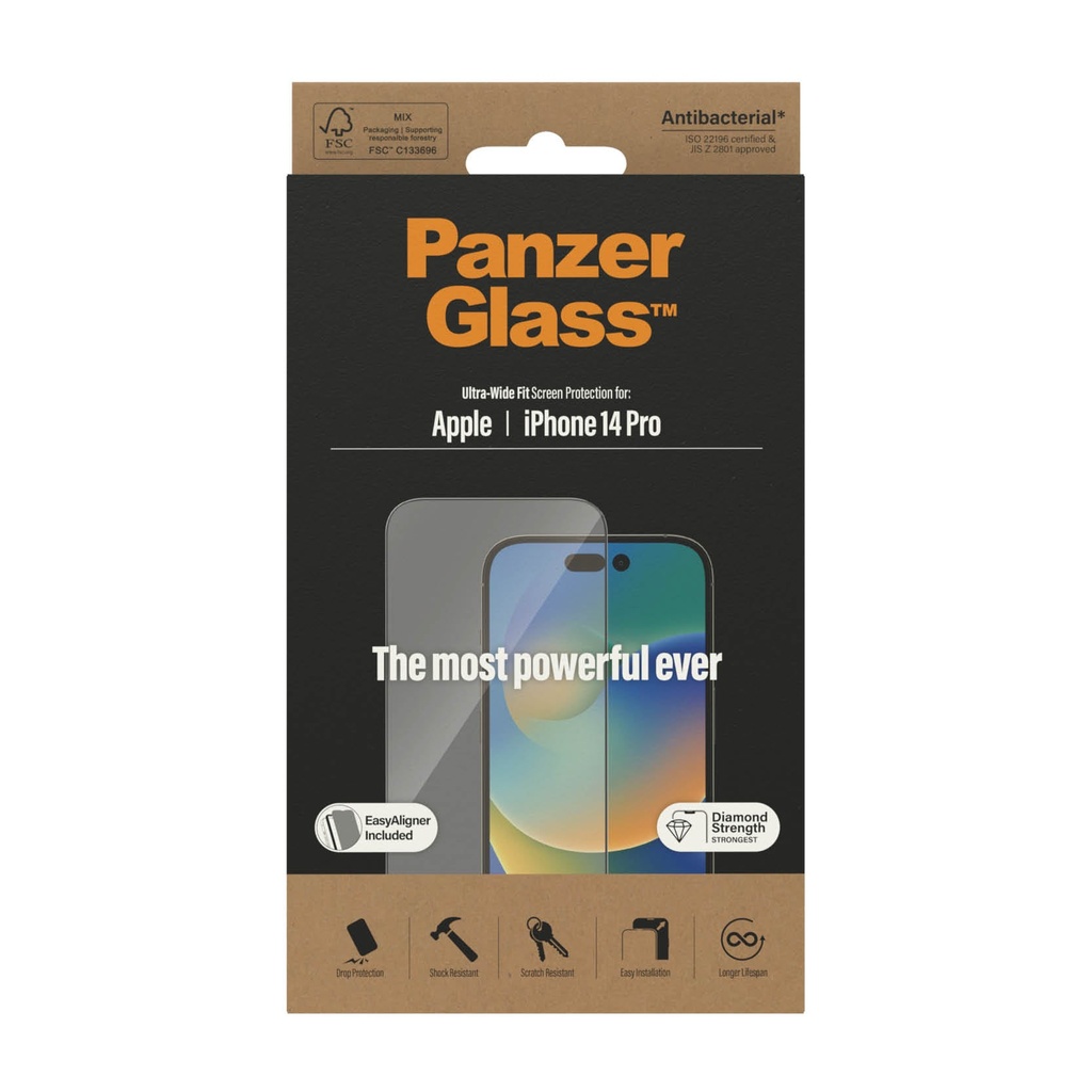 PanzerGlass iPhone 14 Pro UWF Clear With Applicator