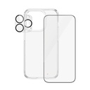 PanzerGlass iPhone 15 3-in-1 Bundles - Clear