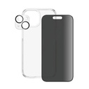 PanzerGlass iPhone 15 3-in-1 Bundles - Privacy