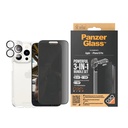 PanzerGlass iPhone 15 Pro - 3-in-1 Bundles - Privacy