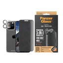 PanzerGlass iPhone 15 Pro Max - 3-in-1 Bundles - Privacy