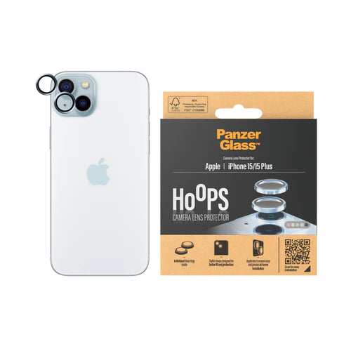 PanzerGlass iPhone 15/15 Plus Hoops Blue