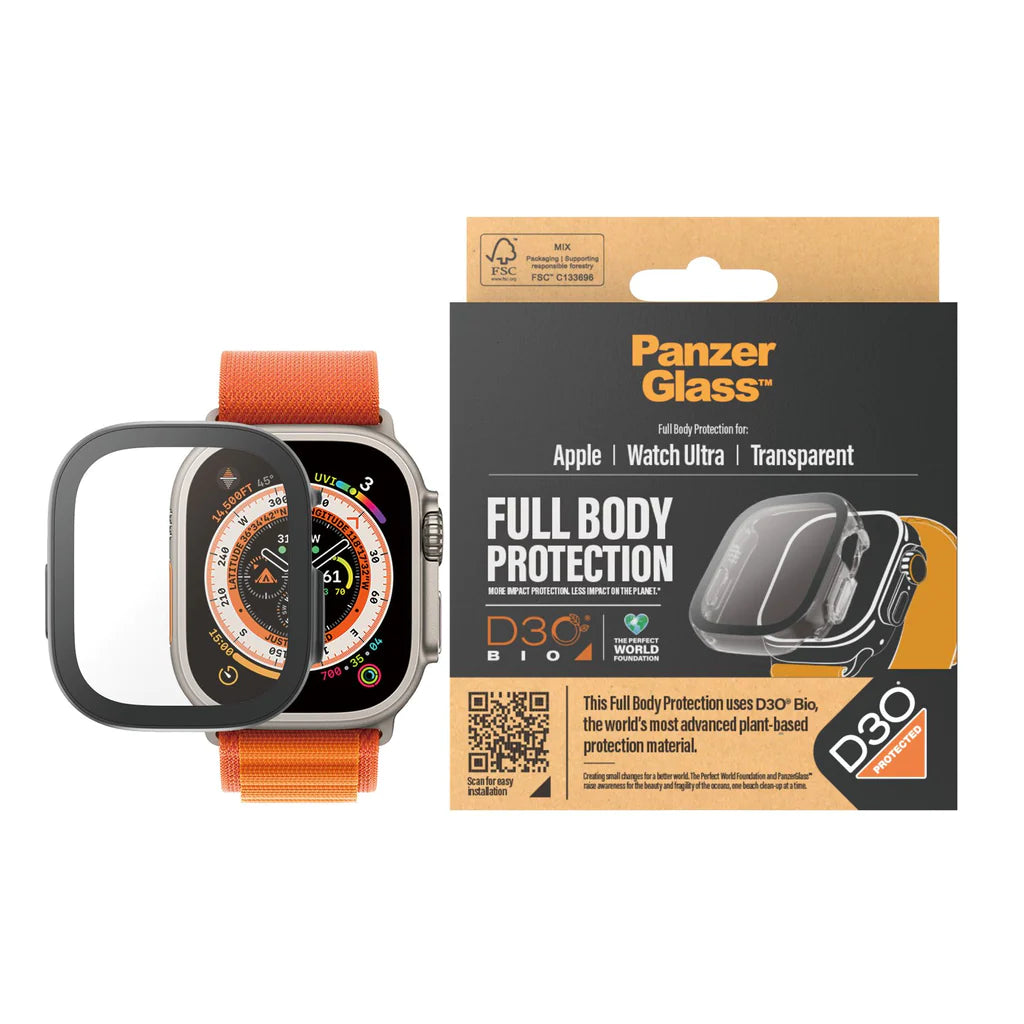 PanzerGlass Watch Full Body 2023 Ultra - Clear with D3O