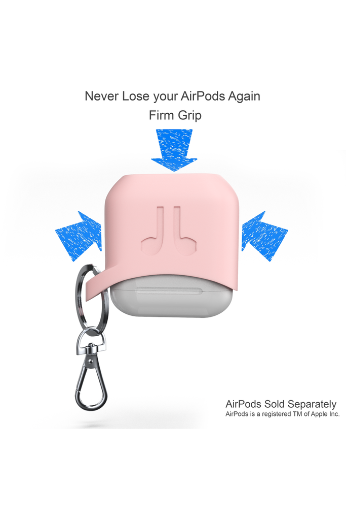 PodPocket AirPods 2 Silicone Case - AshPink