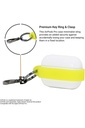 PodPocket AirPods Pro Sling Case with Keychain - Neon Yellow