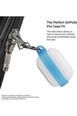 PodPocket AirPods Pro Sling Case with Keychain - Powder Blue