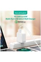 RAVPower AC Adapter, 45W:PD 45W + 18W UK - White