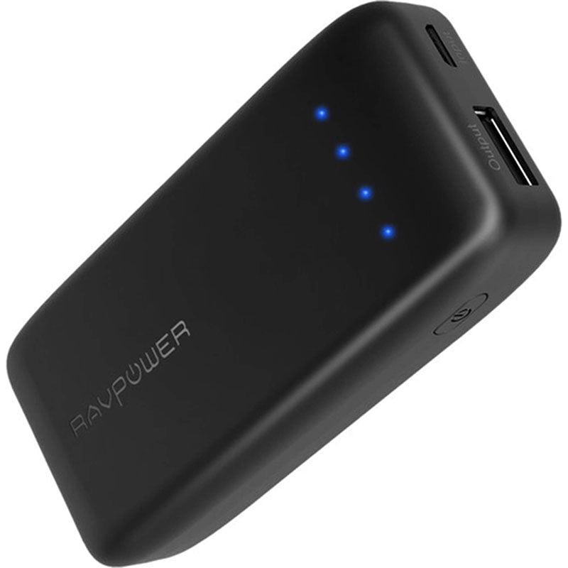 RAVPower Ace Series 6700mAh Portable Charger Power Bank RP-PB060 - Black