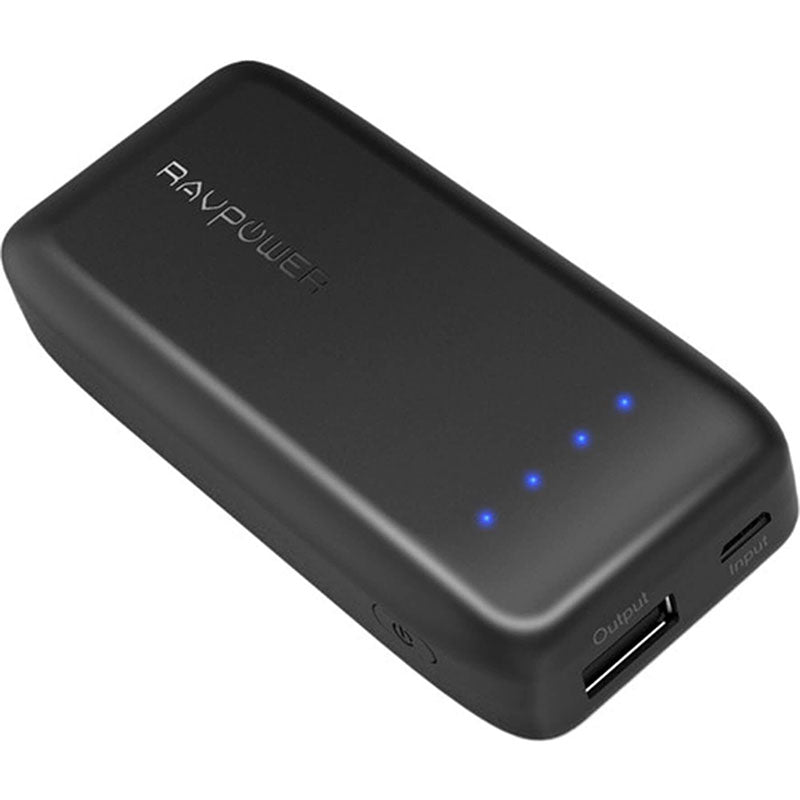 RAVPower Ace Series 6700mAh Portable Charger Power Bank RP-PB060 - Black