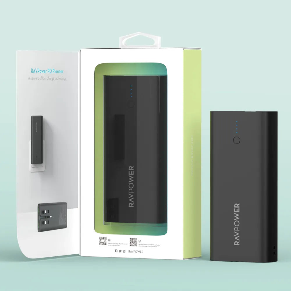 RavPower RP-PB243 10000mAh 3 - Ports with Power Bank UK Plug