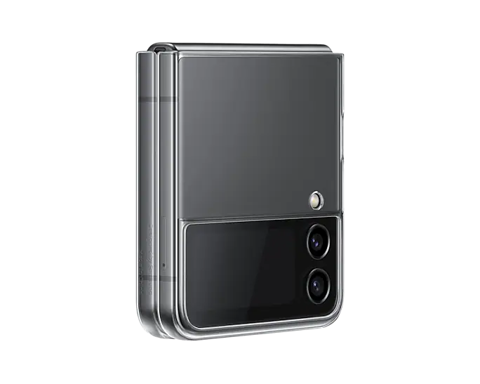 Samsung Flip 4 Clear Slim Cover - Transparent