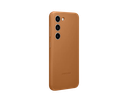 Samsung S23 Leather Cover - Camel