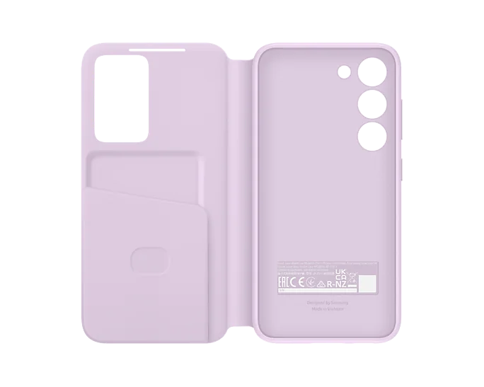 Samsung S23 Smart View Wallet Case - Lavender