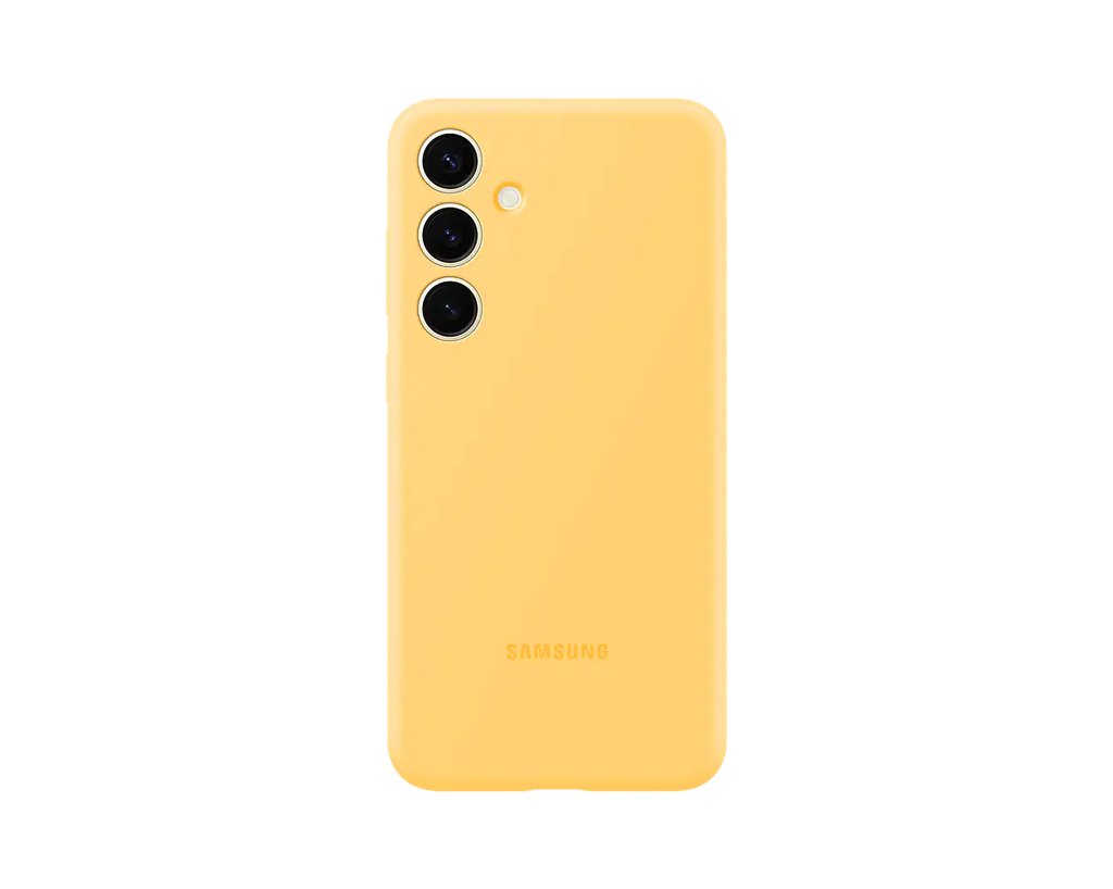 Samsung S24 Plus Silicone Case - Yellow