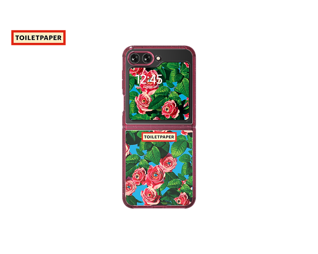 Samsung TOILETPAPER Flower Eco - Friends Case for Galaxy Z Flip5 - Red