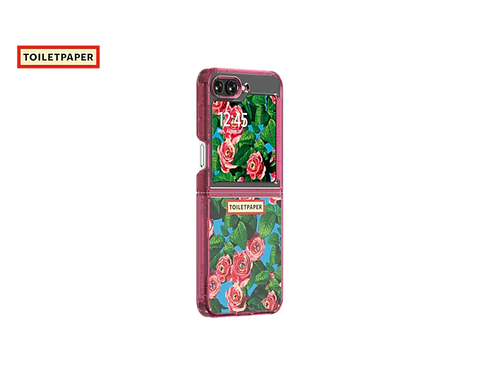 Samsung TOILETPAPER Flower Eco - Friends Case for Galaxy Z Flip5 - Red