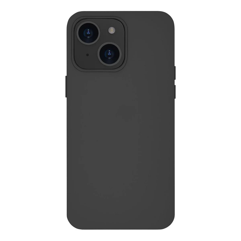 Smartix Premium Silicone Magnetic Case for iPhone 15 - Black