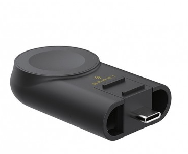 Smartix Premium Wireless Watch Charger Multi Angle adjustable USB-A Adaptor included.