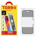 Torrii Bodyglass Screen Protector Anti - Bacterial Coating For iPhone 15 / 14 Pro Ð Privacy - Black