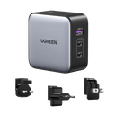 UGREEN 65W GaN Tech Worldwide Travel Fast Charger 3-Port