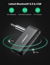 UGREEN Bluetooth Receiver 5.0 Car Adapter