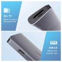 UGREEN HUB USB-C 7-in-1 Multifunction Adapter - Space Grey