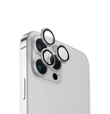 Uniq Optix iPhone 15 Pro Max Aluminium Camera Lens Protector - Sterling Silver