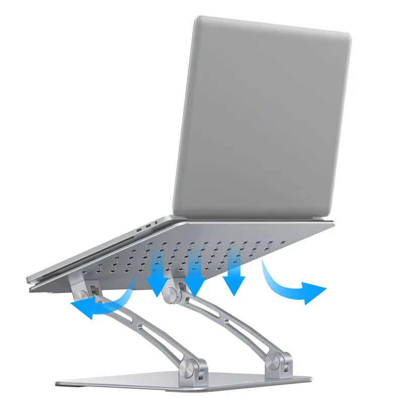 Wiwu S700 Erognomic Adjustable Laptop Stand - Silver