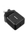 Zendure SuperPort 20W Wall Charger with US + UK Plug - Black