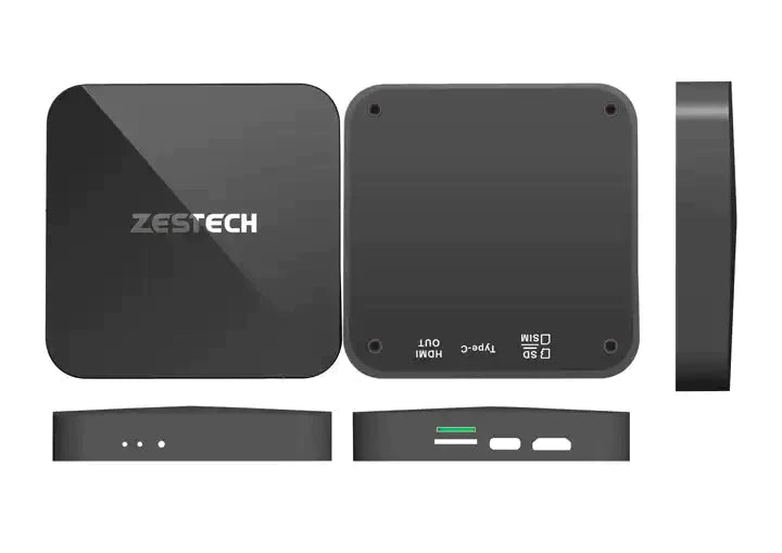 Zestech Android Car Ai Box - 8GB RAM - 128GB Storage - Matt - Black