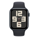 Apple Watch SE 2nd Gen GPS, 40mm Midnight Aluminum Case with Midnight Sport Band - M/L