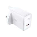AceFast Fast Charger Wall Charger A4 PD 3.0 20W 1 x USB-C - White