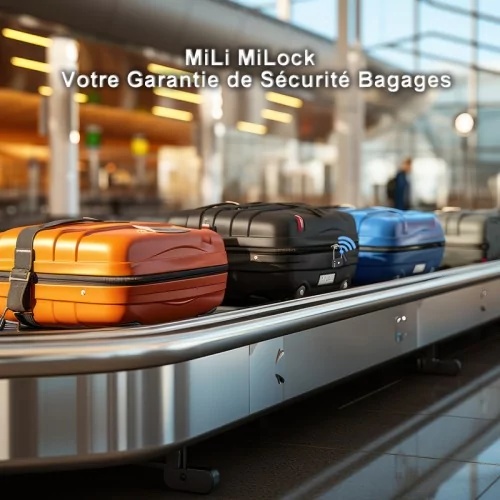 MiLi MiLock Luggage Anti Loss Lock - Black