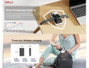 Iwalk Mag-X Magnetic Wireless 10000mAh Power Bank with Apple Watch charging Port - Black