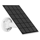 Powerology Wireless Outdoor Camera With Solar Panel - White