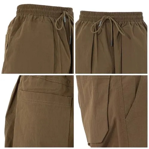 Naturehike Pleated cargo pants (XL) - Army Green