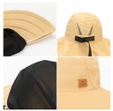 Naturehike UPF 50+ Shawl foldable fisherman hat - Brown